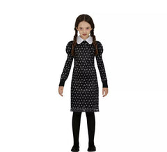 Costume Sinister Girl a pois per bambina