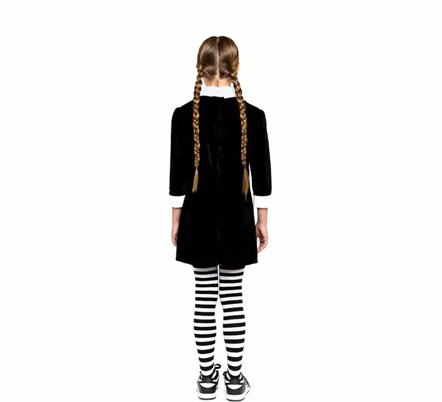 Translation missing: it.Disfraz de Niña Siniestra de Terciopelo para niña
