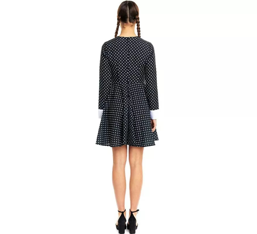 Translation missing: it.Disfraz de Niña Siniestra estampado calavera para mujer