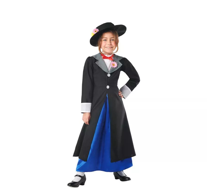 Translation missing: es.Disfraz de Niñera Elegante Voladora para Niña