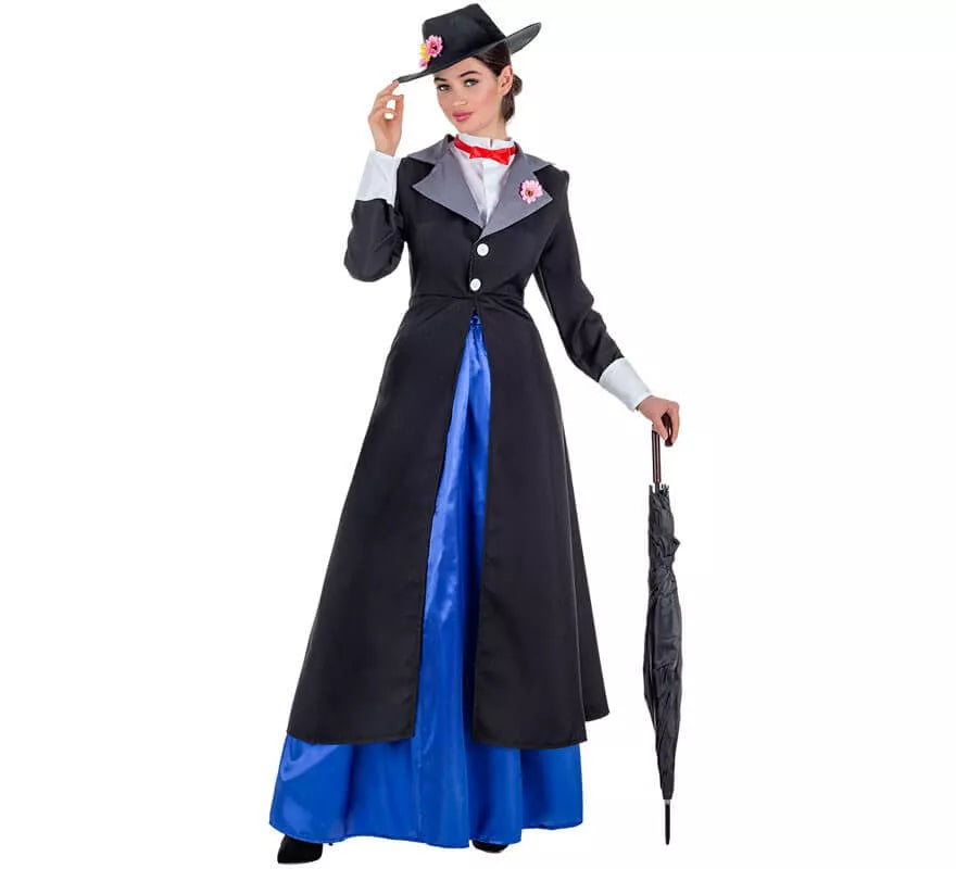 Disfraz de Niñera Victoriana para mujer