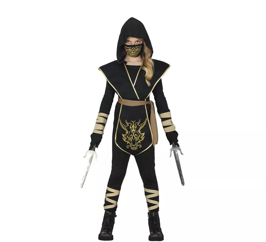 Translation missing: it.Disfraz de Ninja de Combate para niña