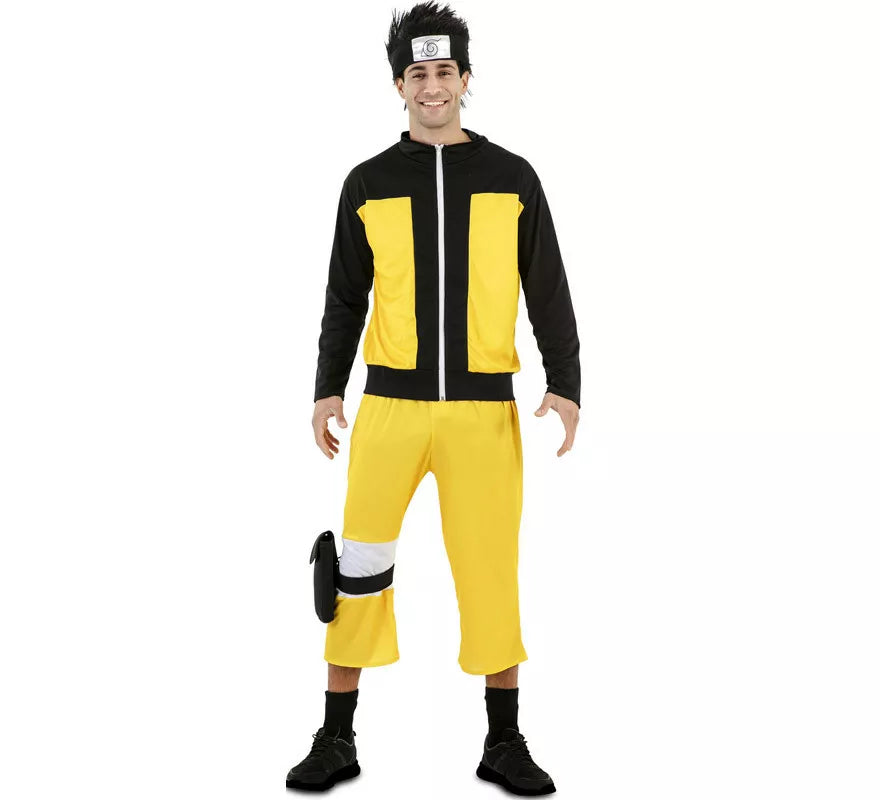 Translation missing: es.Disfraz de Ninja Hokage de Anime para hombre