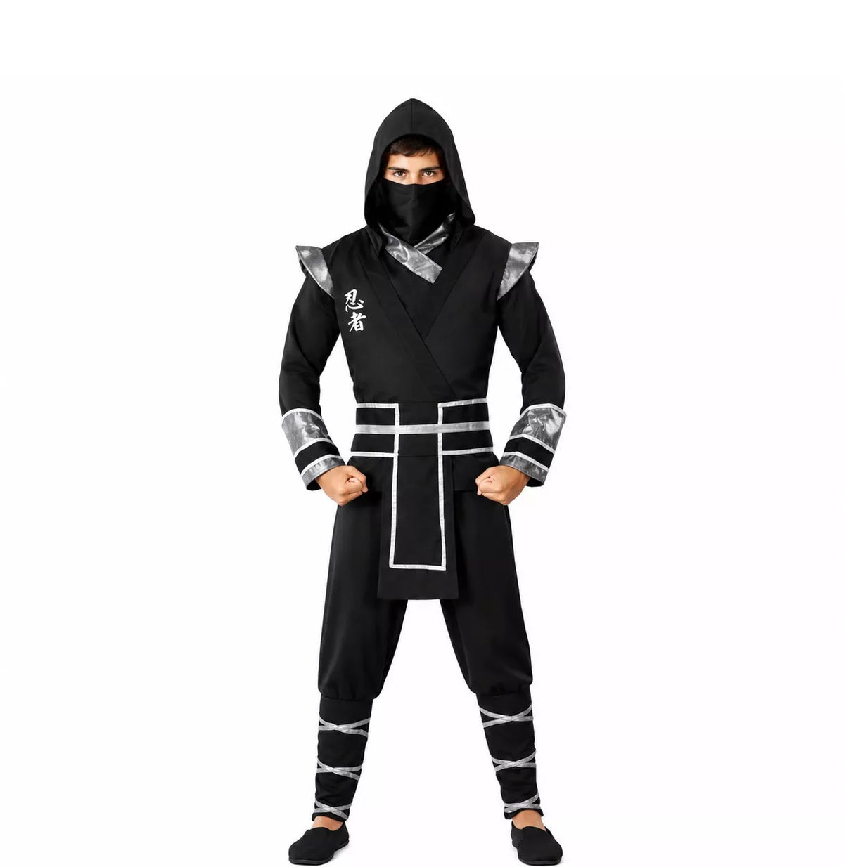 Translation missing: it.Disfraz de Ninja Negro para hombre