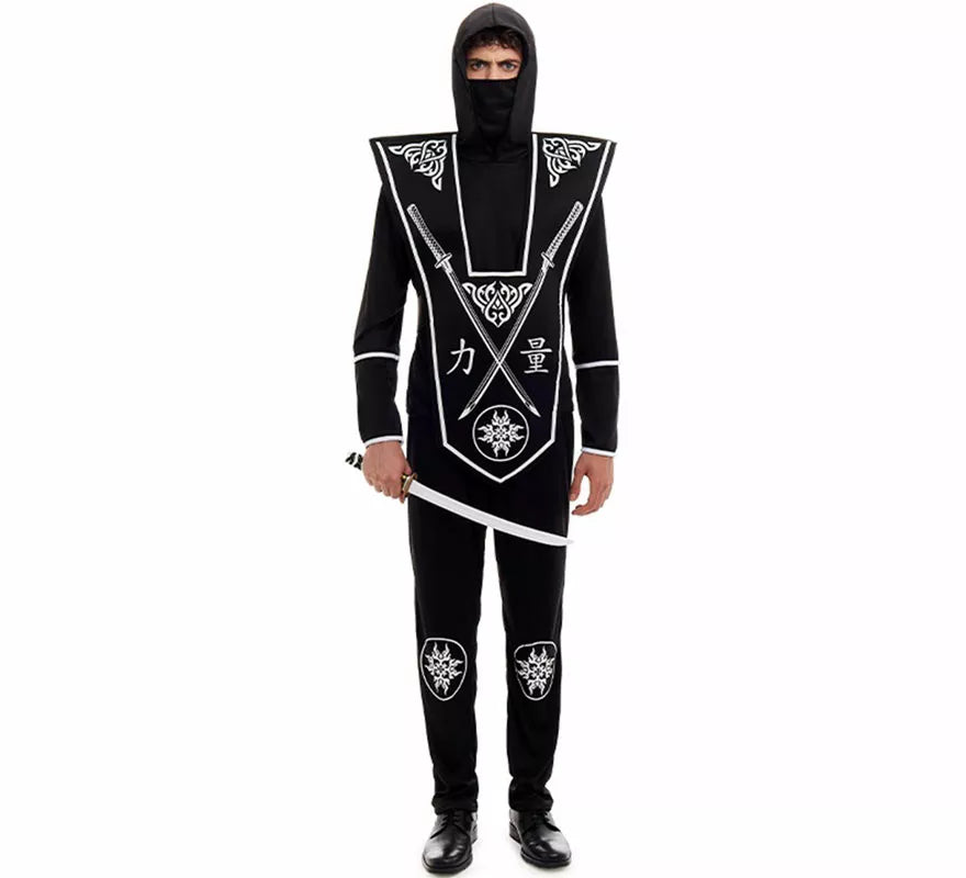 Translation missing: es.Disfraz de Ninja negro para hombre