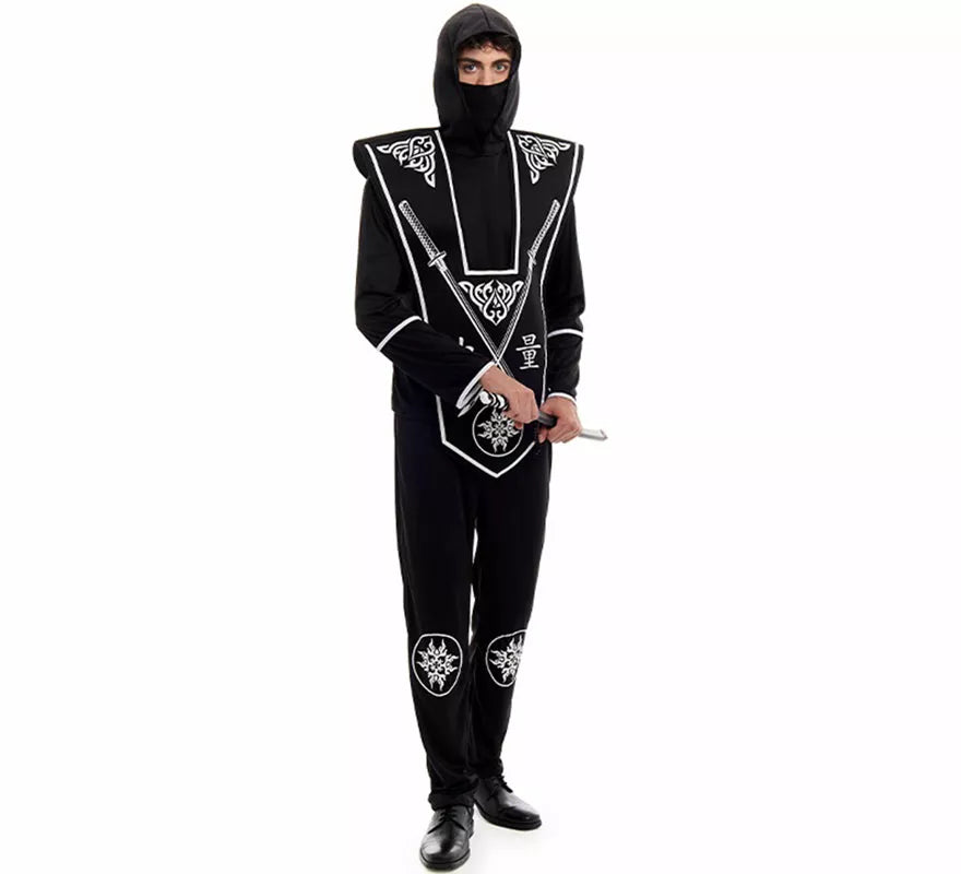 Translation missing: es.Disfraz de Ninja negro para hombre