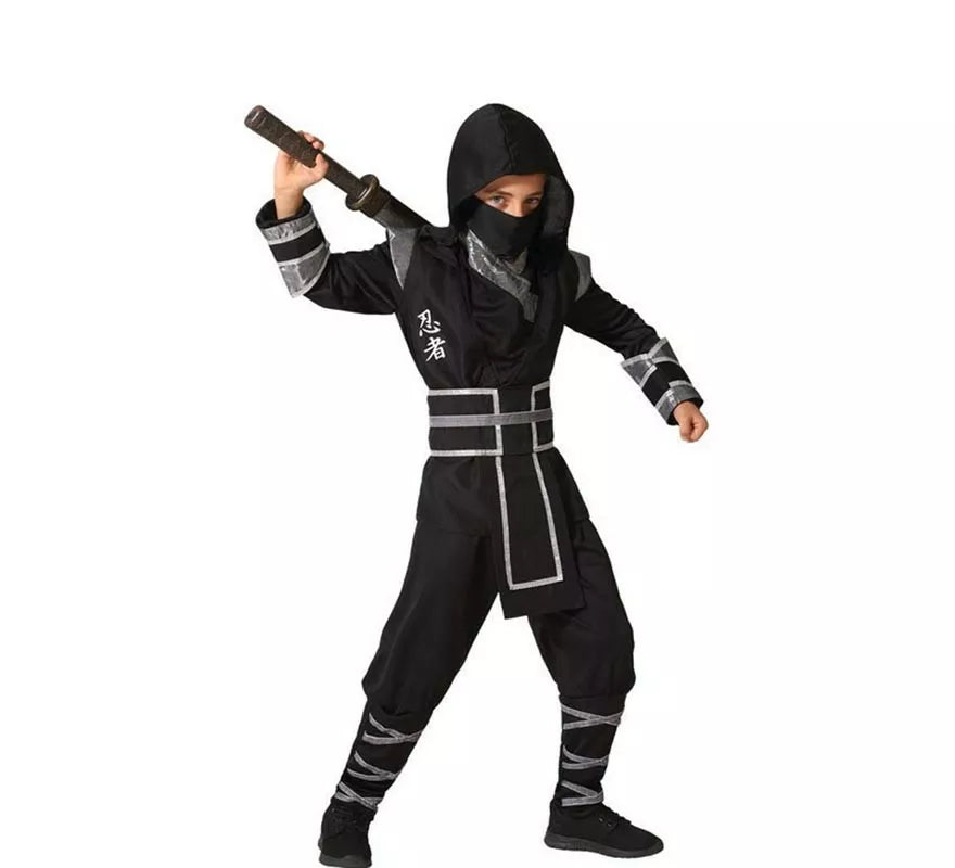 Translation missing: es.Disfraz de Ninja Negro para niño
