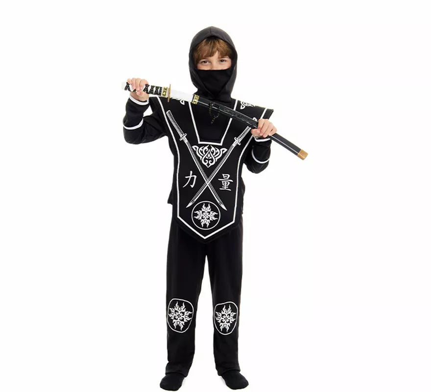 Translation missing: es.Disfraz de Ninja negro para niño
