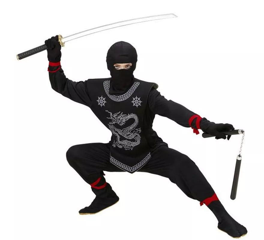 Translation missing: it.Disfraz de Ninja negro para niño