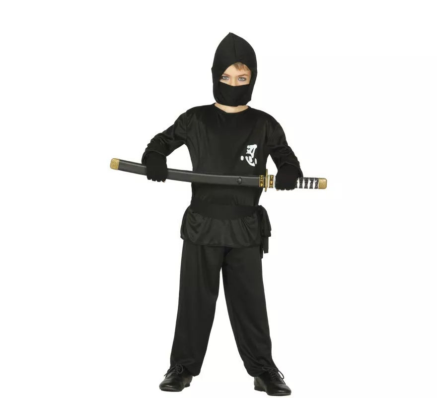 Translation missing: it.Disfraz de Ninja negro para niño