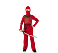 Disfraz de Ninja Rojo para niño
