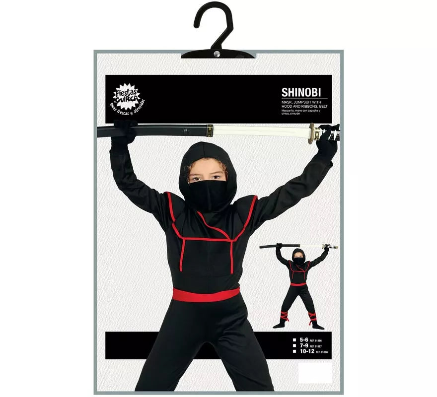 Translation missing: es.Disfraz de Ninja Shinoby para niño
