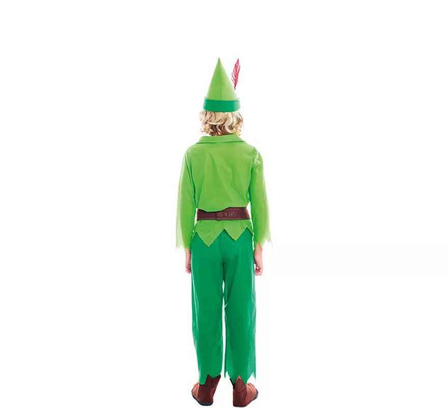 Translation missing: es.Disfraz de Niño Volador Verde para niño