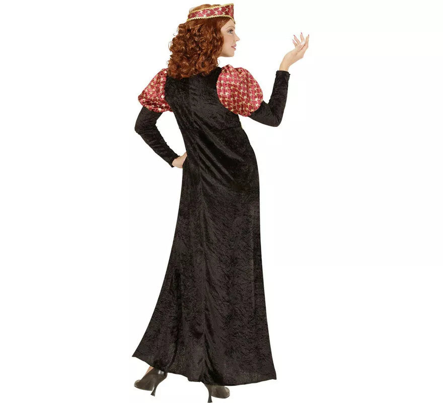 Translation missing: es.Disfraz de Noble Medieval Castellana para mujer