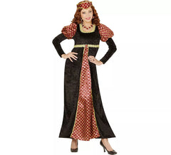 Disfraz de Noble Medieval Castellana para mujer