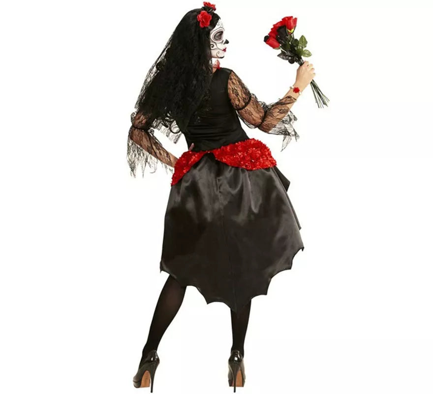 Translation missing: es.Disfraz de Novia Esqueleto Catrina para mujer