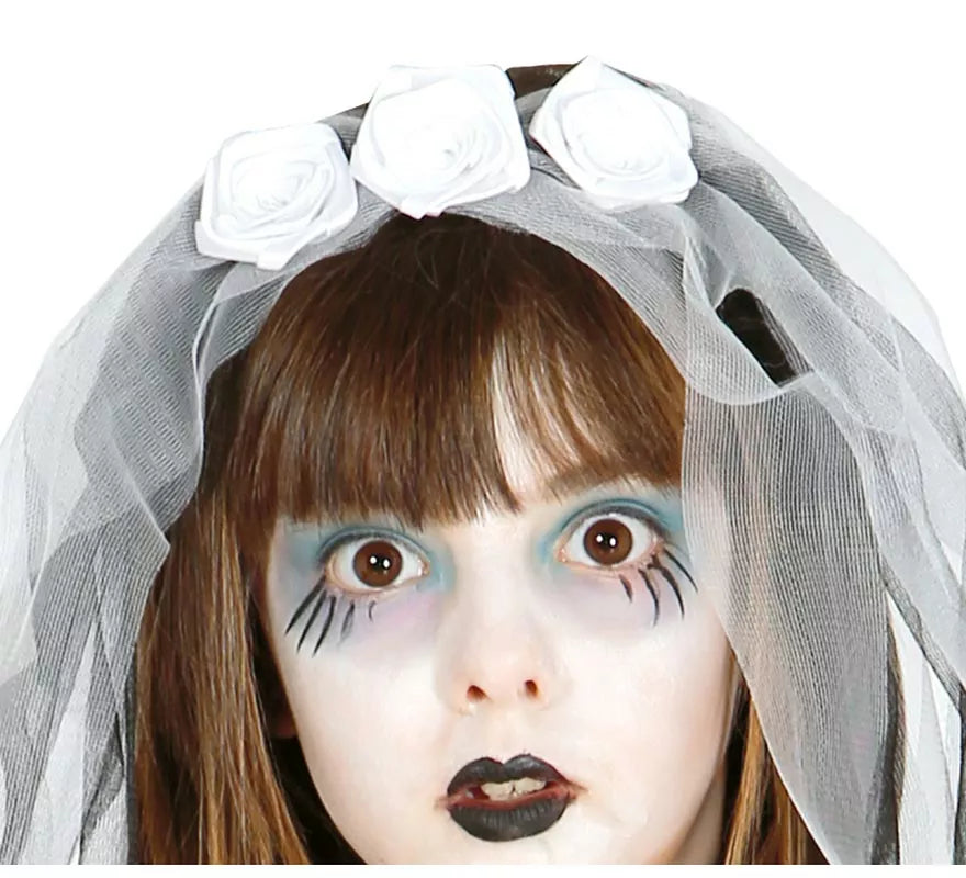 Translation missing: it.Disfraz de Novia Esqueleto para niña