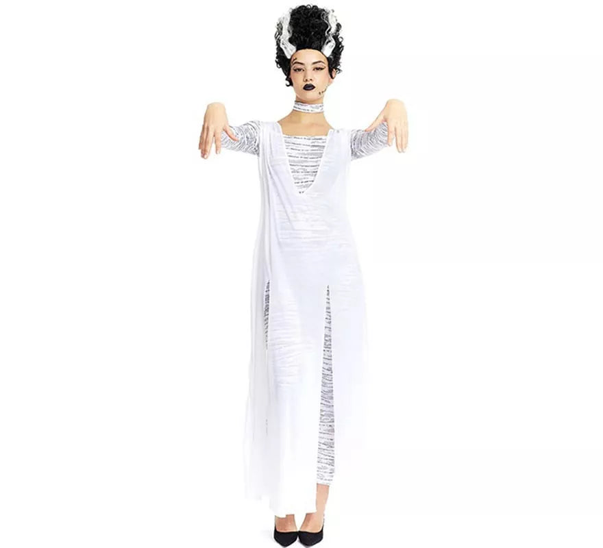 Translation missing: es.Disfraz de Novia Monster vestido blanco para mujer