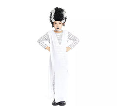 Abito bianco costume Monster Bride per ragazze e adolescenti