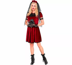 Costume da Sposa Vampira Gotica per donna