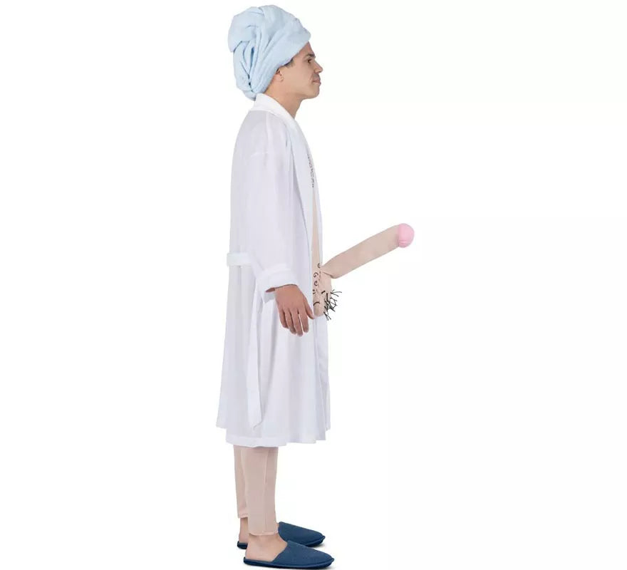 Translation missing: it.Disfraz de Nudista en bata para hombre