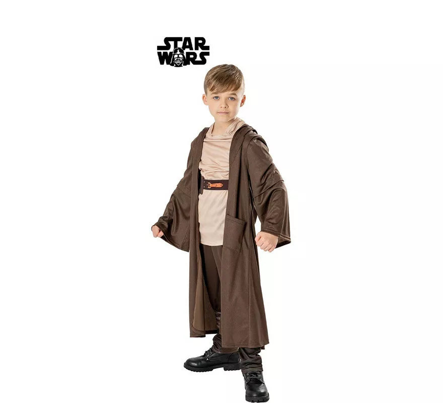 Disfraz de Obi Wan Kenobi Star Wars Deluxe para niño