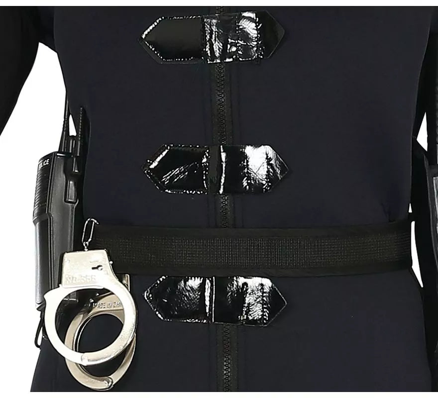 Translation missing: it.Disfraz de Oficial Swat con falda para adolescente