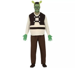Costume da orco verde per uomo