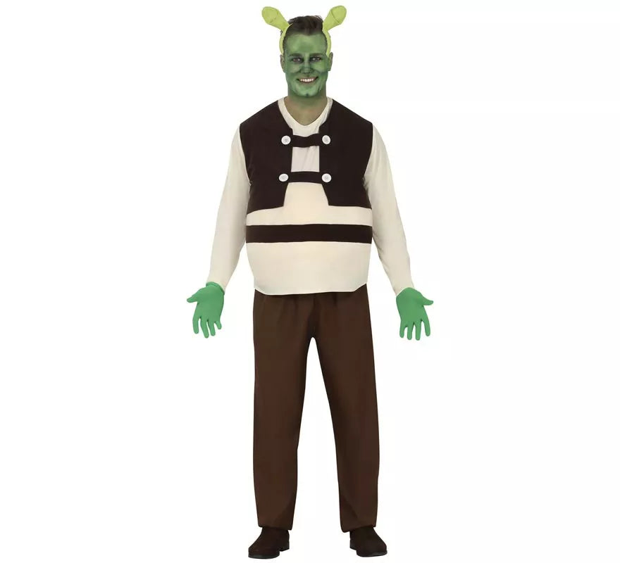 Translation missing: it.Disfraz de Ogro verde para hombre