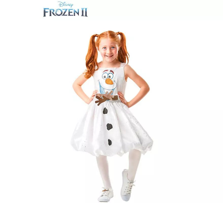 Translation missing: it.Disfraz de Olaf Deluxe de Frozen 2 para niña