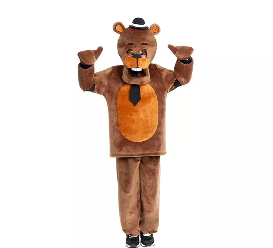 Translation missing: it.Disfraz de Oso de Peluche Terrorífico con guantes para niño