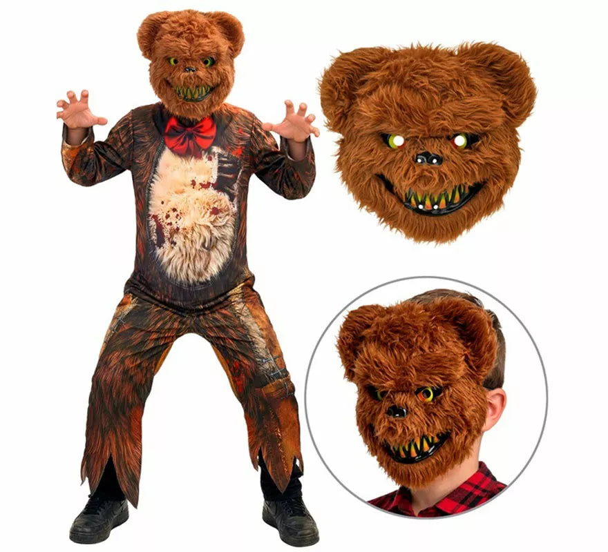 Disfraz de Oso Zombie para niños