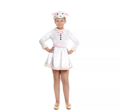 Costume da dolce pecora per bambina