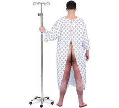 Costume da paziente ospedaliero con camice per uomo