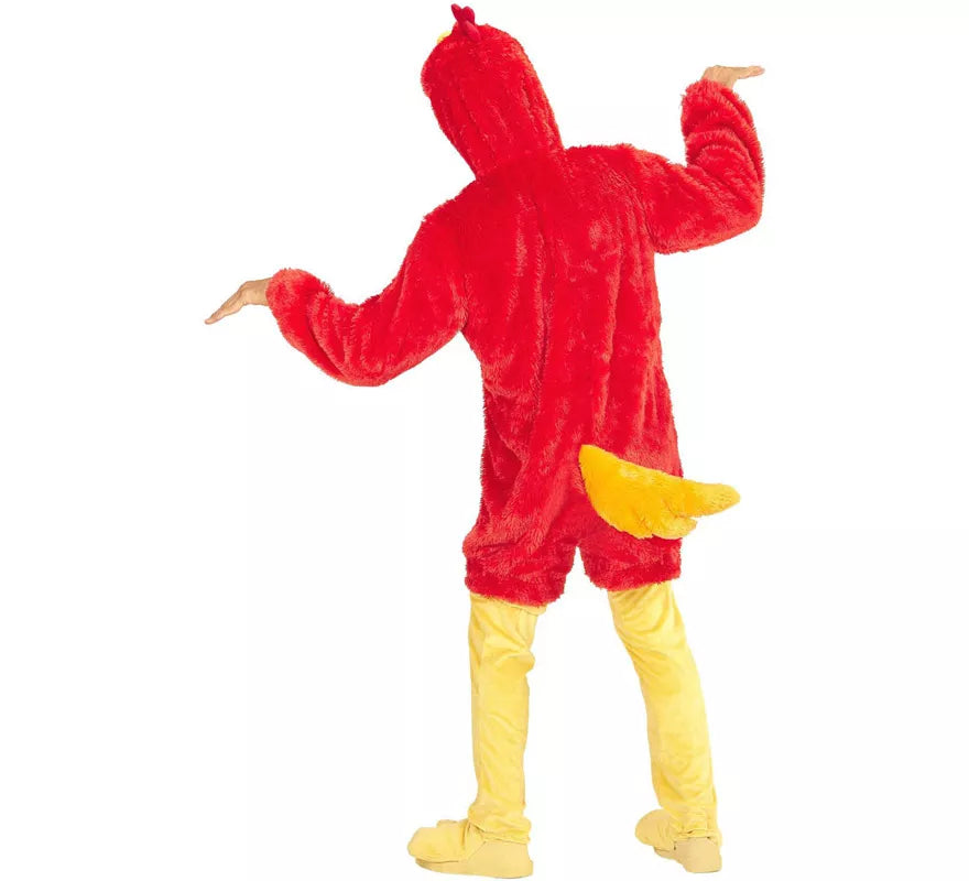 Translation missing: es.Disfraz de Pájaro Rojo en Peluche Suave para adulto