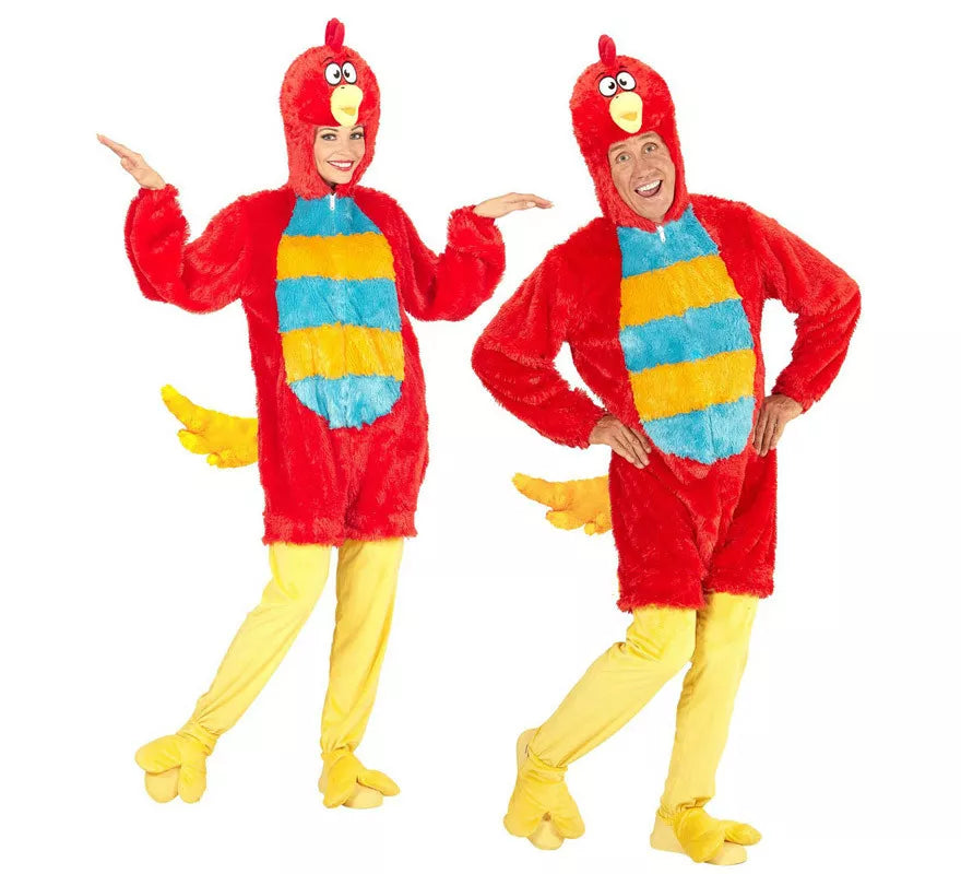 Translation missing: es.Disfraz de Pájaro Rojo en Peluche Suave para adulto
