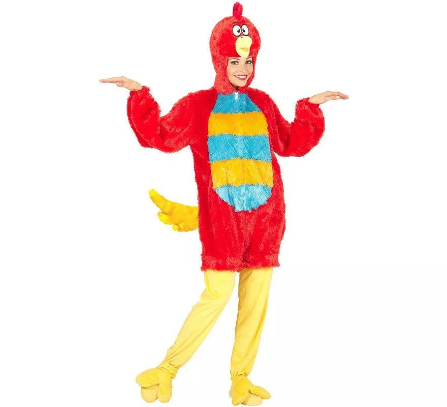 Translation missing: es.Disfraz de Pájaro Rojo en Peluche Suave para adulto