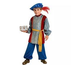 Costume della pagina del bambino di lusso re gaspar