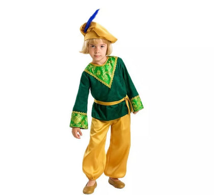 Disfraz de Paje del Rey Gaspar para niño