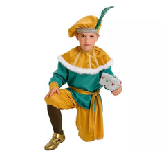 Disfraz de Paje del Rey Melchor Lujo de niño