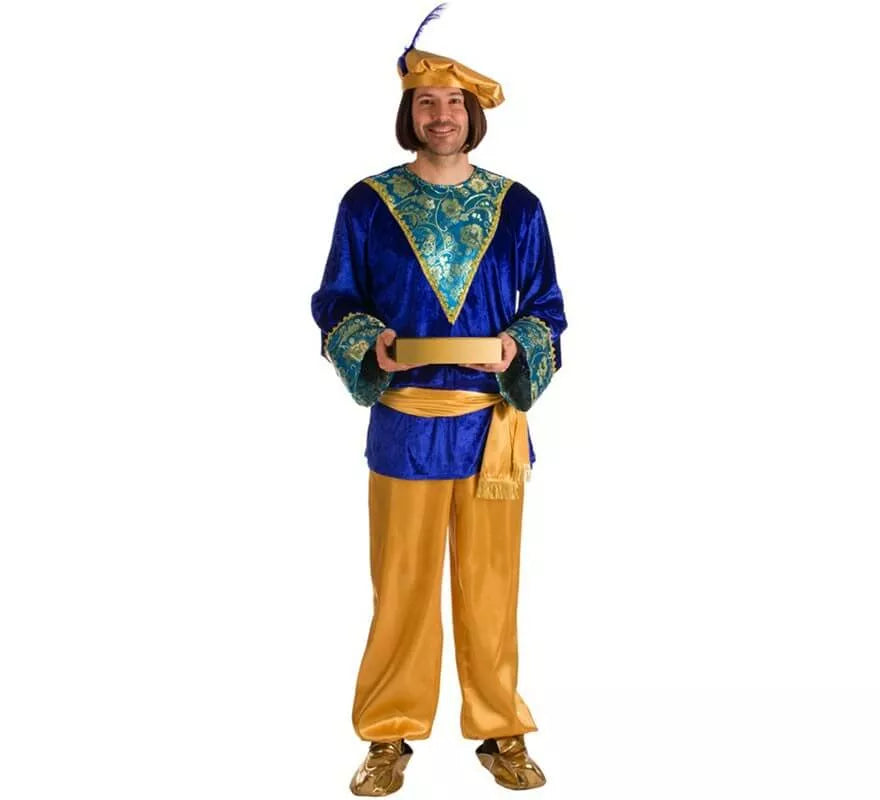 Translation missing: it.Disfraz de Paje del Rey Melchor para hombre