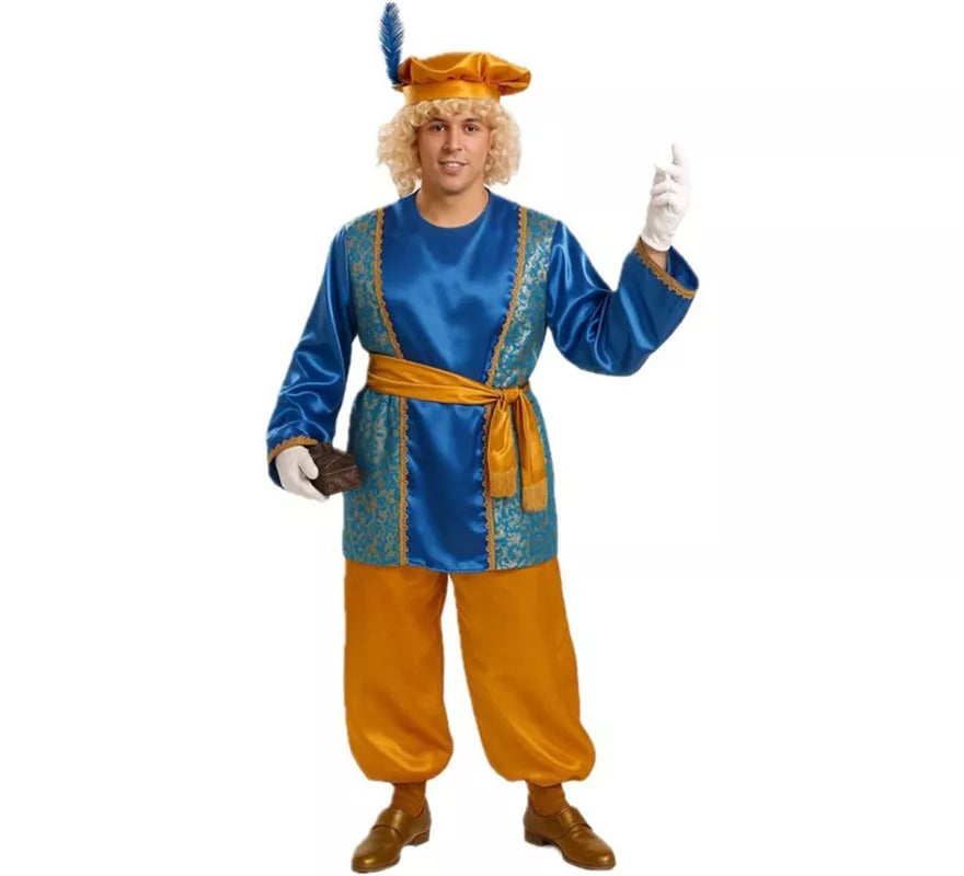 Translation missing: it.Disfraz de Paje del Rey Melchor para hombre