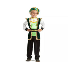 Costume verde per un ragazzo
