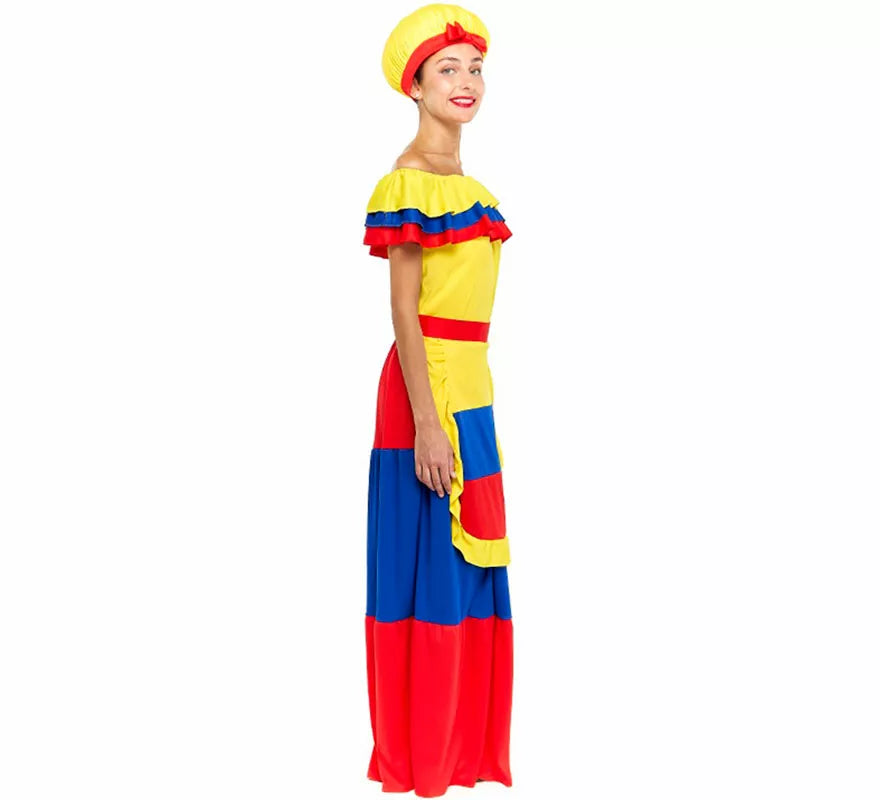 Translation missing: it.Disfraz de Palenquera para mujer