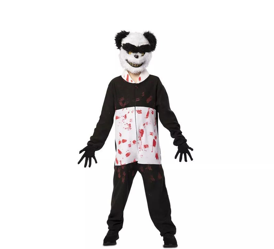Translation missing: es.Disfraz de Panda Zombie para niños
