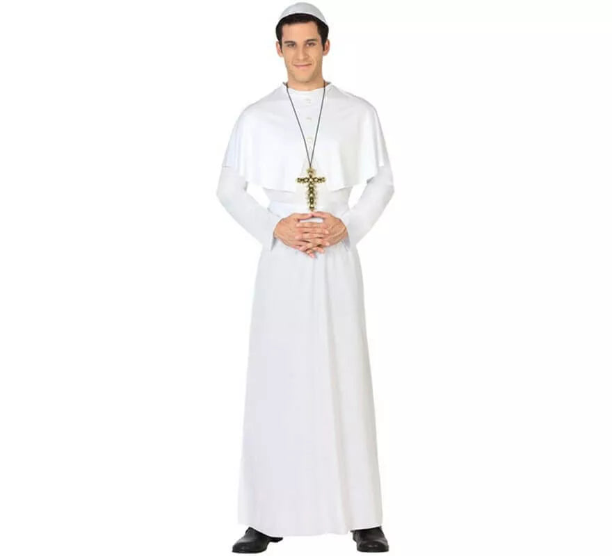 Translation missing: it.Disfraz de Papa Blanco para hombre