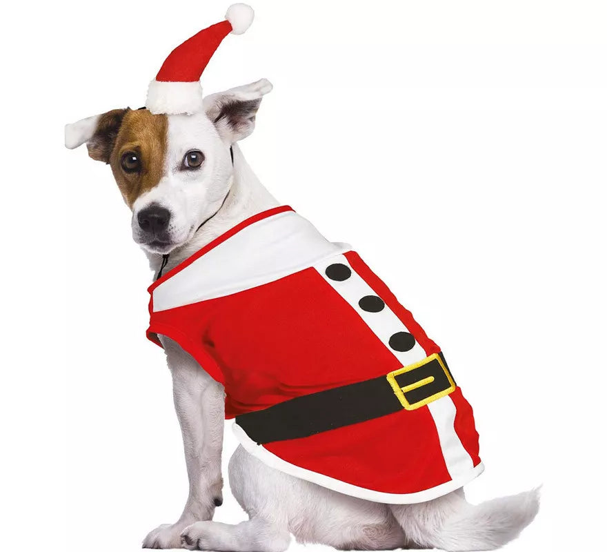 Translation missing: es.Disfraz de Papá Noel Dog para perro