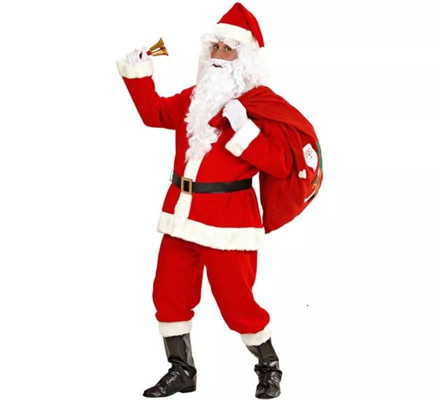 Translation missing: it.Disfraz de Papá Noel Súper Lujo para hombre