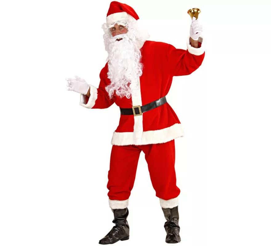 Translation missing: es.Disfraz de Papá Noel Súper Lujo para hombre