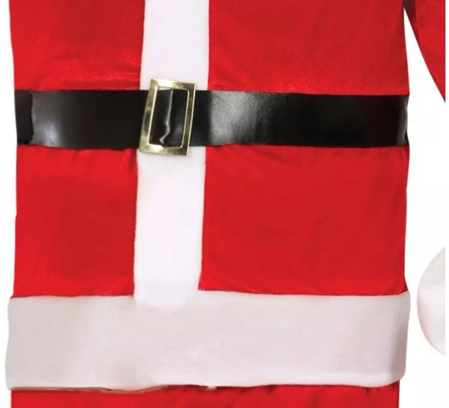 Translation missing: es.Disfraz de Papá Noel tradicional rojo para hombre